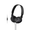 Casques/casque Sony, noir, 12-22 kHz, câble de 1,2 m