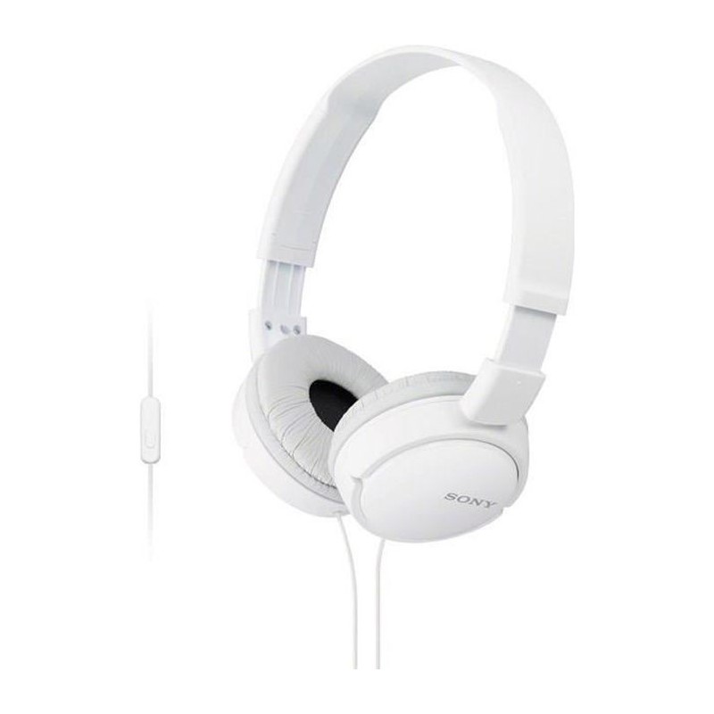 SONY - Casque pliable ZX110 - Blanc