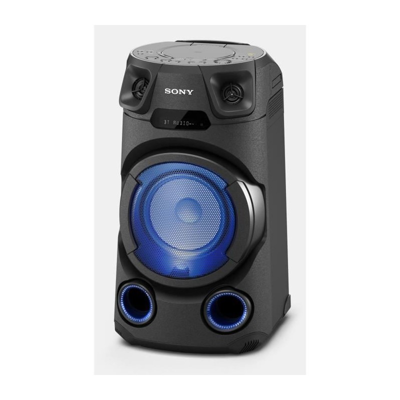 SONY MHCV13.CEL Systeme audio portable High Power Bluetooth - Lumieres multi-couleurs - Jet Bass Booster