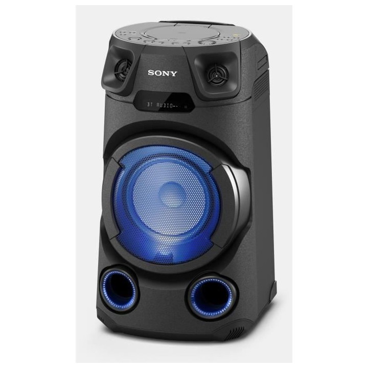 SONY MHCV13.CEL Systeme audio portable High Power Bluetooth - Lumieres