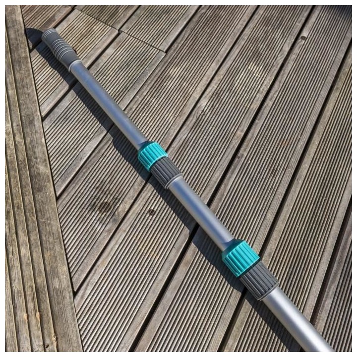 SPOOL Manche télescopique en aluminium - jusqu'a 3,6m (3 x 120 cm)