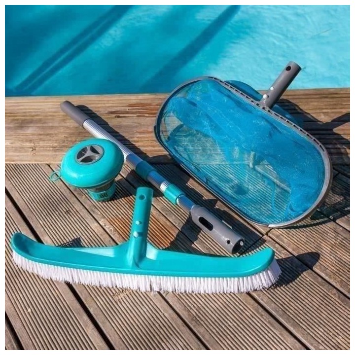 Kit d'entretien de piscine SPOOL - 4 accessoires