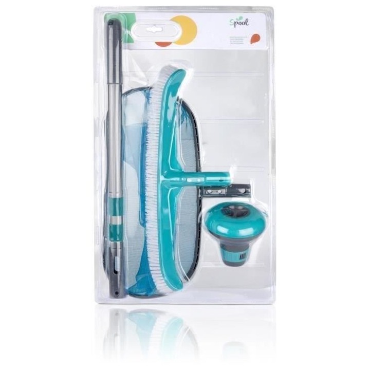 Kit d'entretien de piscine SPOOL - 4 accessoires
