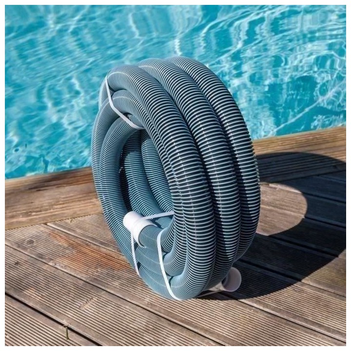 SPOOL -Tuyau flottant pour aspiration piscine avec embouts - Ø 38mm -