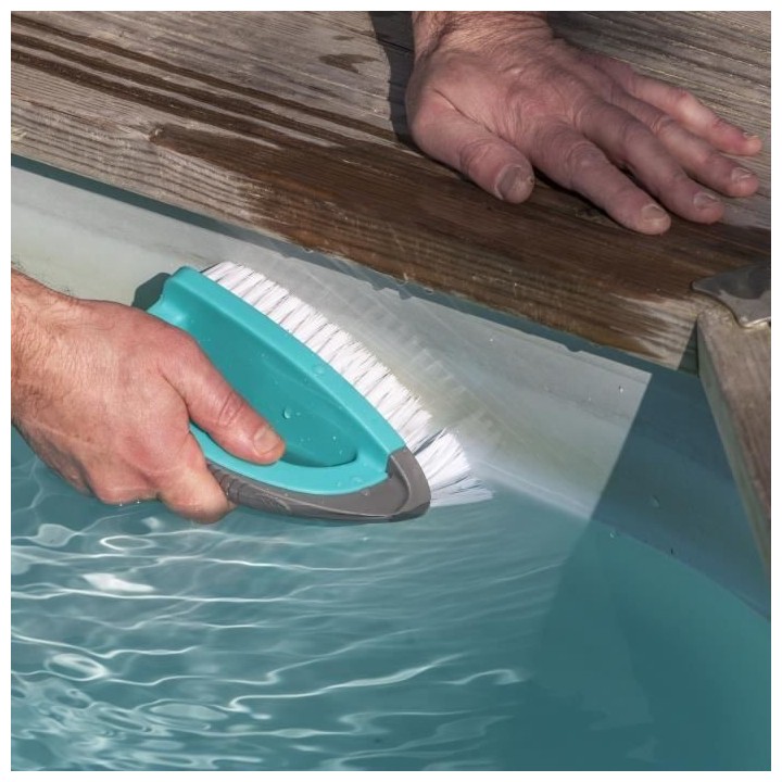 SPOOL Brosse a main luxe avec petite brosse de précision détachable