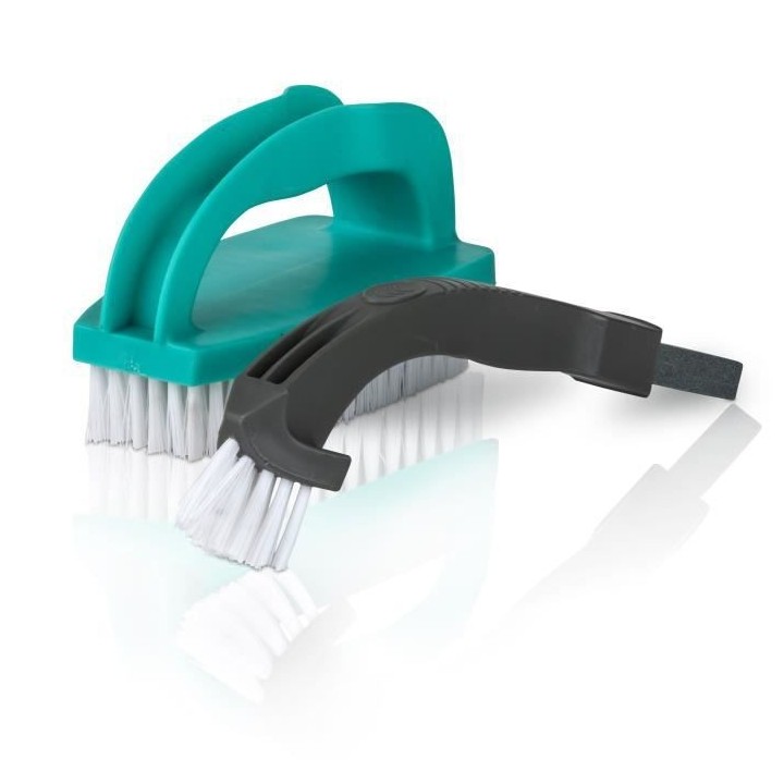 SPOOL Brosse a main luxe avec petite brosse de précision détachable