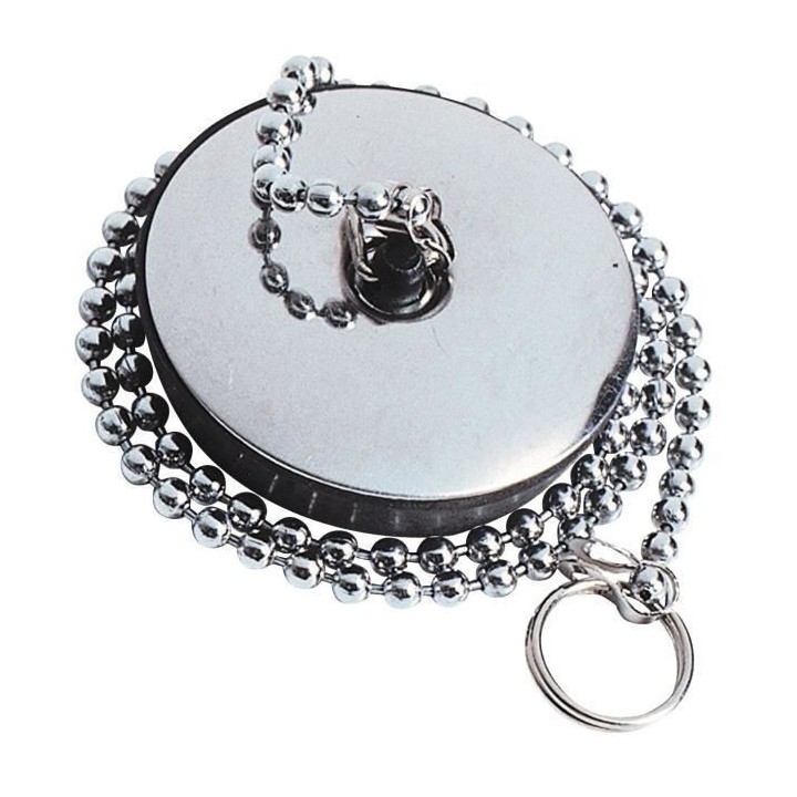 WIRQUIN Bouchon 47mm avec chainette 300mm