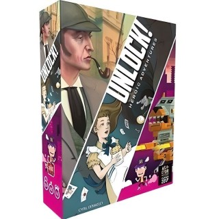 Space Cowboys | Unlock! : Heroic Adventures | Unbox Now | Jeu de soci