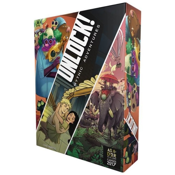 Unlock! Mythic Adventures  - Asmodee - Jeu de société