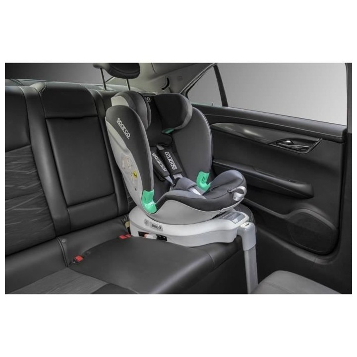 Siege auto enfant SPARCO rotatif 360° - Groupe 0+/1/2/3 - Isofix + pi