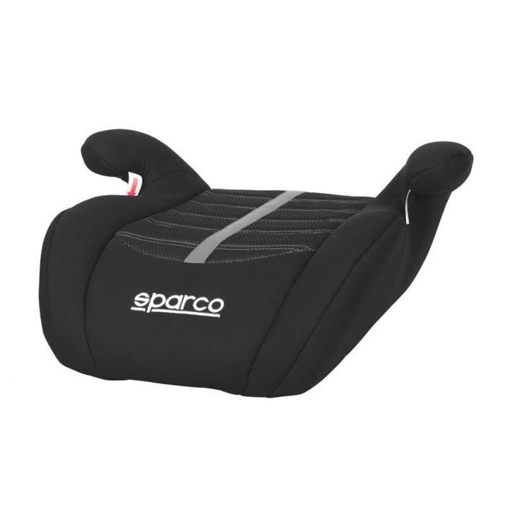 SPARCO SIeGE RÉHAUSSEUR BAS GROUPE 3 (22/36KG) NOIR BANDE GRISE