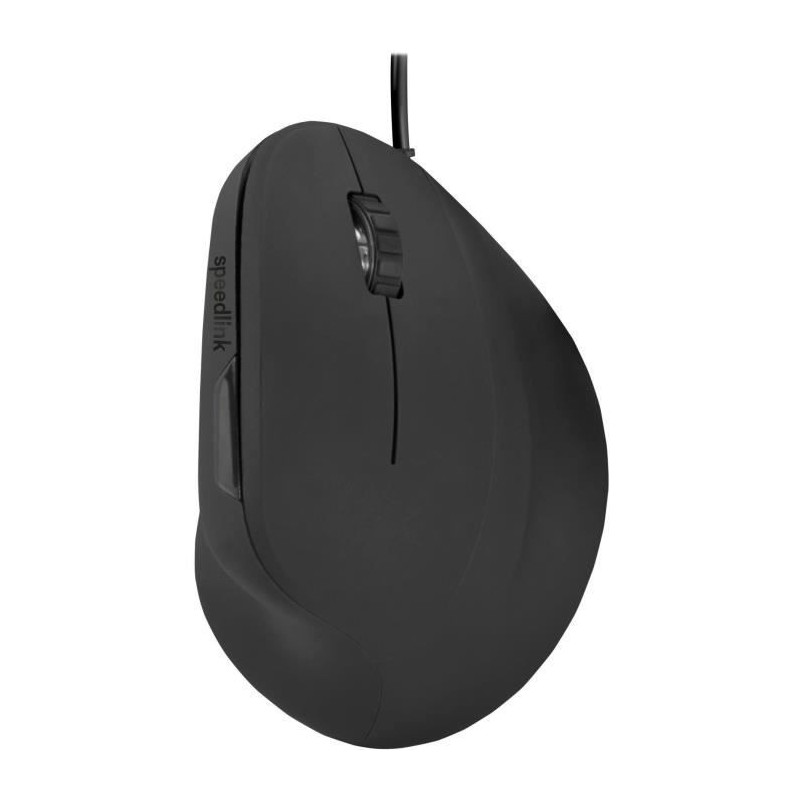 Souris Ergonomique Verticale Filaire - SPEEDLINK - PIAVO - Pour Droitier - Noir (SL-610019-BK)