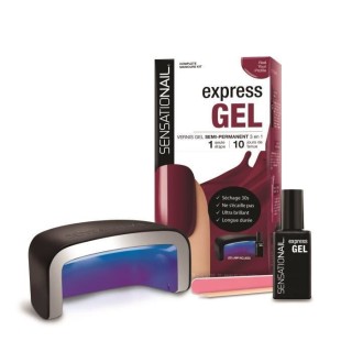 SENSATIONAIL Starter Kit Express Gel vernis gel semi-permanent Red You