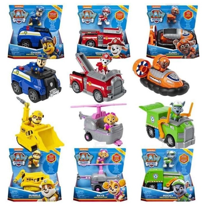 Pat Patrouille vehicule + figurine