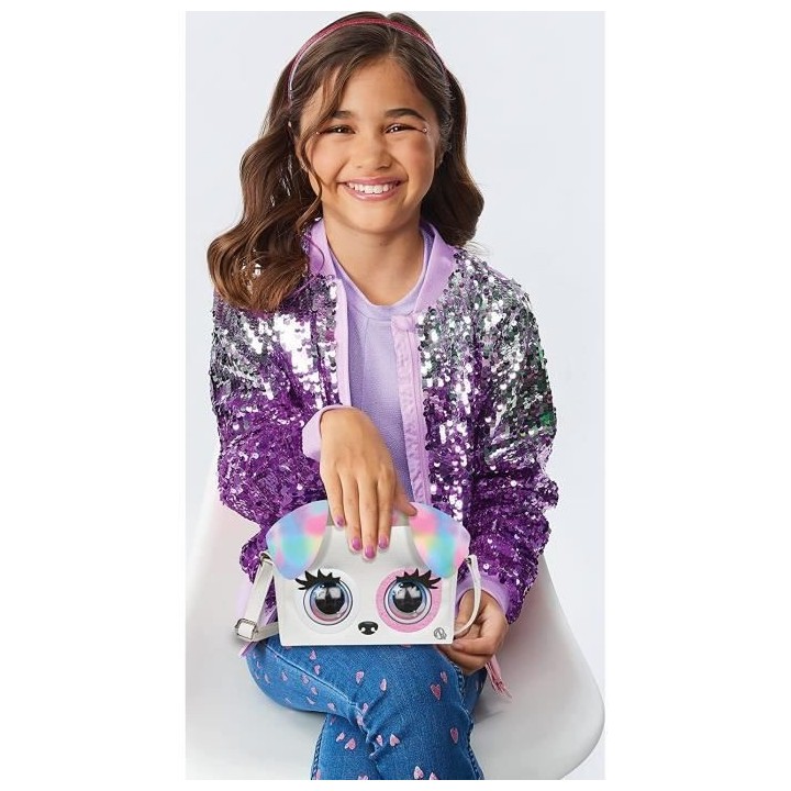 Purse Pets - Chiot Arc-En-Ciel - Sac a main interactif exclu