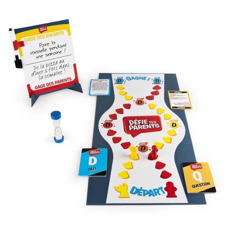 SPIN MASTER GAMES - DÉFIE TES PARENTS Edition Lancez les paris - 6062