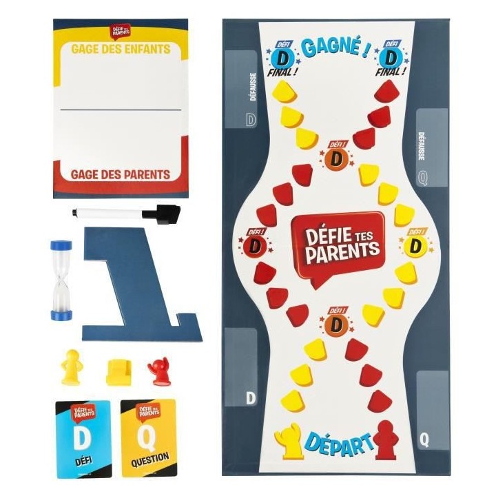 SPIN MASTER GAMES - DÉFIE TES PARENTS Edition Lancez les paris - 6062