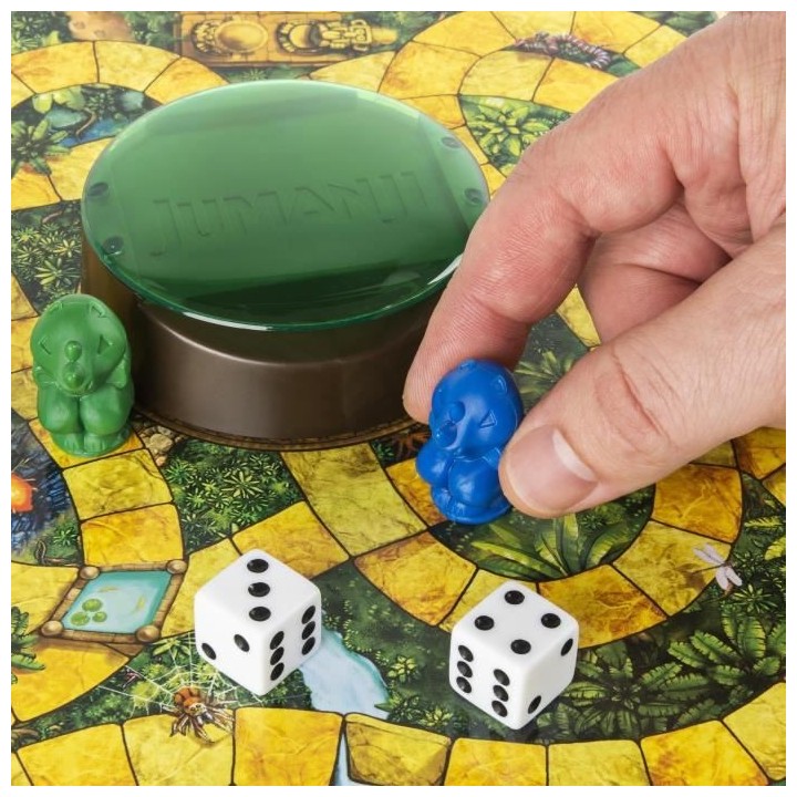 JUMANJI LE JEU - 6062338 - Jeu de Société pour Toute La Famille ou e