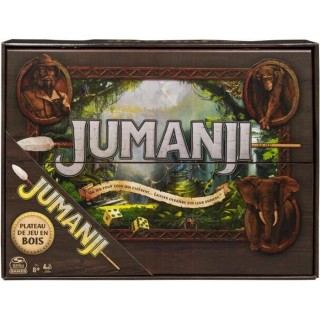 JEU JUMANJI PLATEAU BOIS rétro - 6062543 - Jeu de Société Avec Nomb