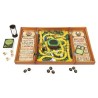 JEU JUMANJI PLATEAU BOIS rétro - 6062543 - Jeu de Société Avec Nombreux Défis Et Ambiance Film - Coffret de Jeu en Bois Vers