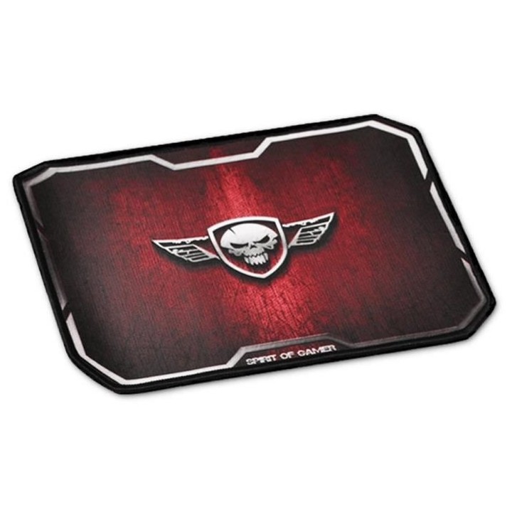 SPIRIT OF GAMER Tapis de souris Gamer Winged Skull - Rouge