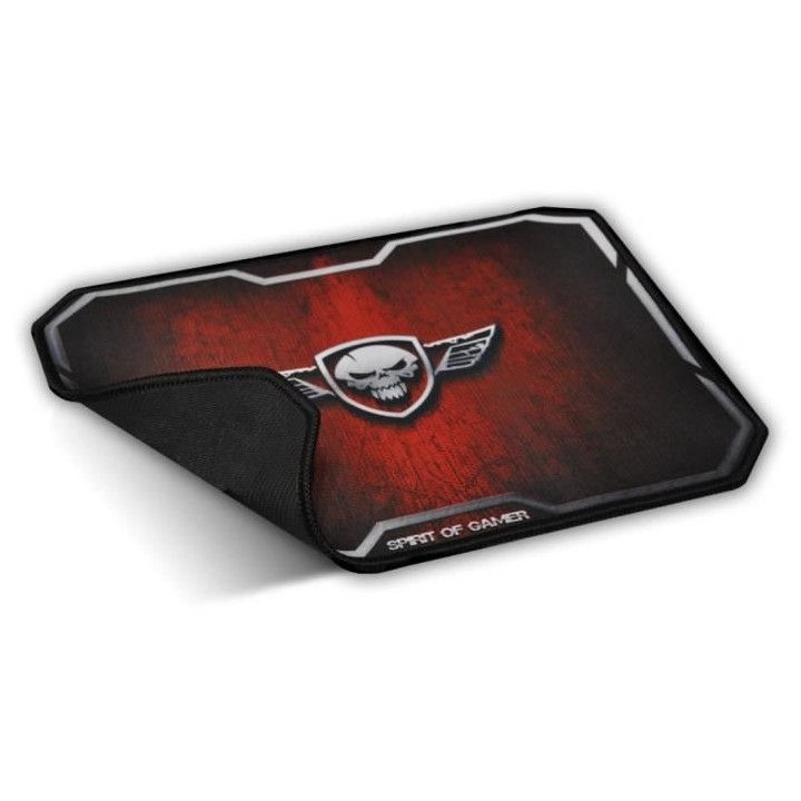 SPIRIT OF GAMER Tapis de souris Gamer Winged Skull - Rouge