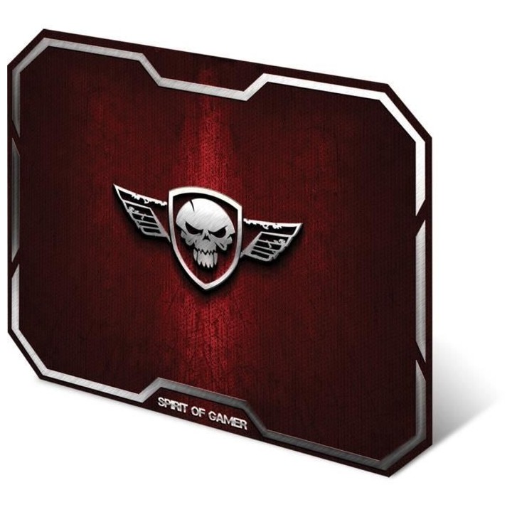 SPIRIT OF GAMER Tapis de souris Gamer Winged Skull - Rouge