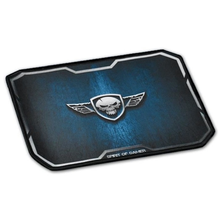 SPIRIT OF GAMER Tapis de souris Gamer Winged Skull - Bleu