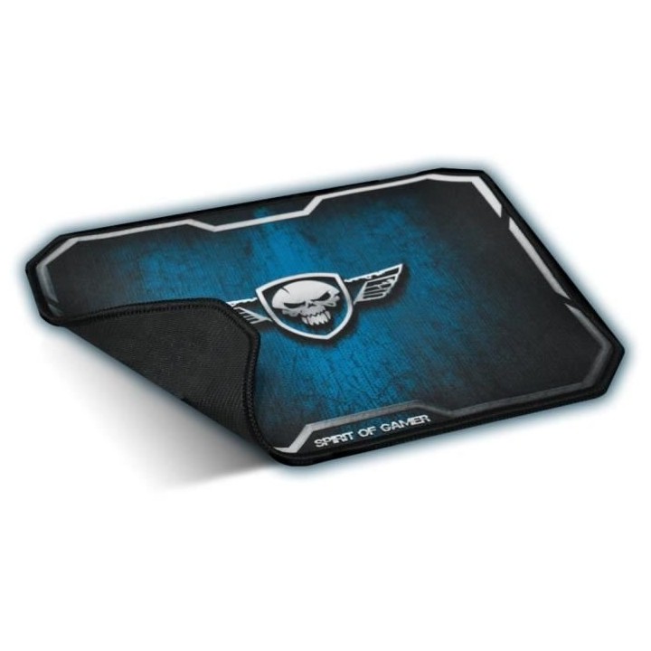 SPIRIT OF GAMER Tapis de souris Gamer Winged Skull - Bleu