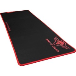 SPIRIT OF GAMER Tapis de souris Gaming XXL - Pour clavier & souris - 30x78x0,5cm - Rouge Victory