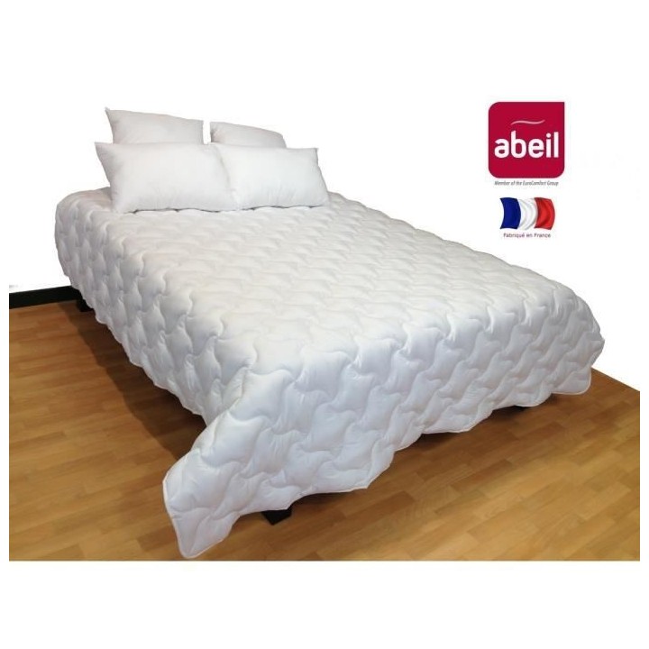 ABEIL Couette chaude Douceur Absolue 240x260 cm blanc