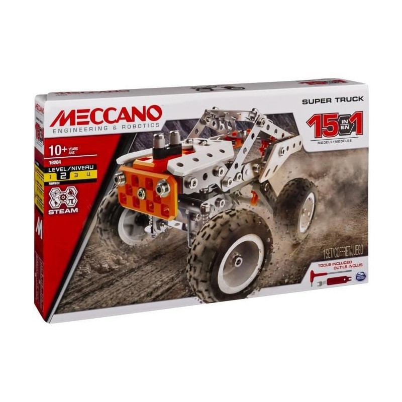 MECCANO Super Truck - 15 moddeles