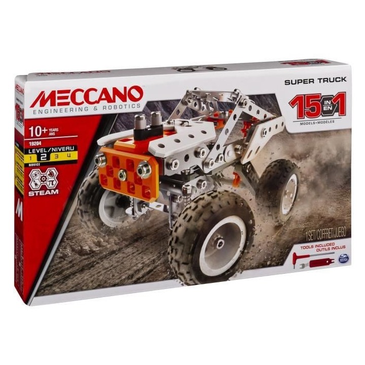 MECCANO Super Truck - 15 moddeles