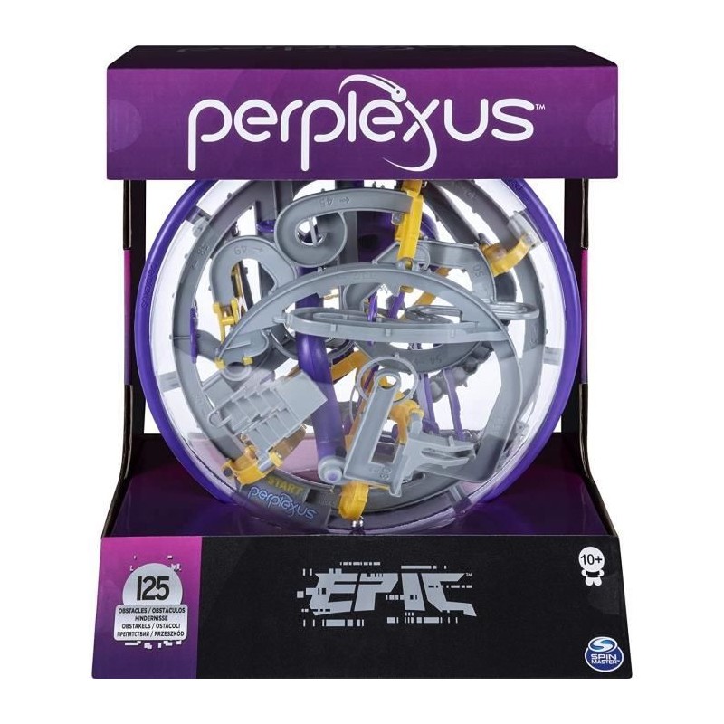 PERPLEXUS - Epic - Labyrinthe en 3D jouet hybride - 6053141 - boule perplexus a tourner - Jeu de casse-tete