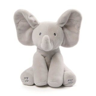 FLAPPY L'ÉLÉPHANT – GUND – 6054176 - Peluche Interactive pour B