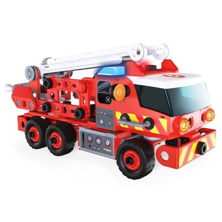 MECCANO - CAMION DE POMPIERS MECCANO JUNIOR - 6056415 - Jeu de Constru
