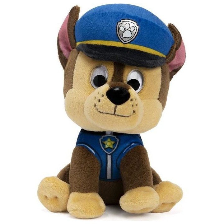 PAT PATROUILLE - PELUCHE 15 CM CHASE Paw Patrol Gund - 6058437 - peluc