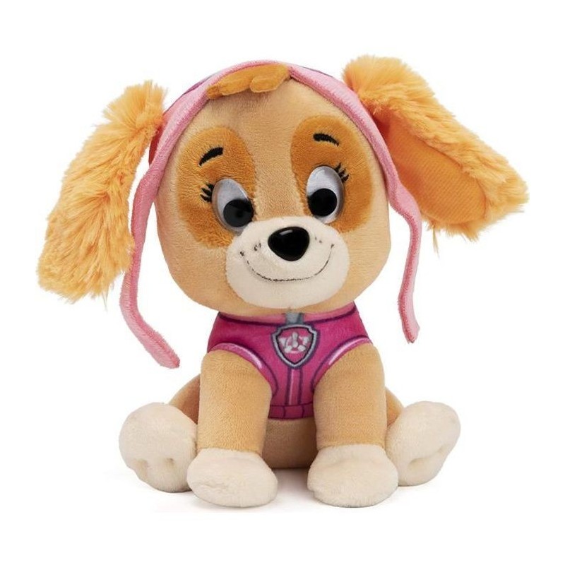 PAT PATROUILLE - PELUCHE 15 CM STELLA Paw Patrol Gund - 6058439 - peluche douce et lavable des 12 mois