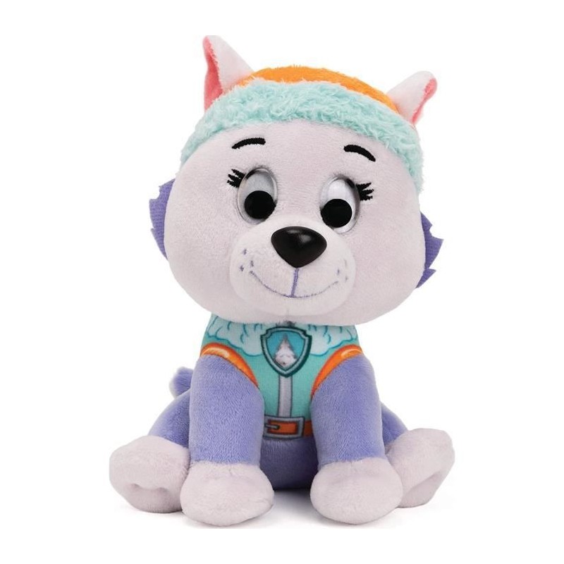 PAT PATROUILLE - PELUCHE 15 CM EVEREST Paw Patrol Gund - 6058441 - peluche douce et lavable des 12 mois