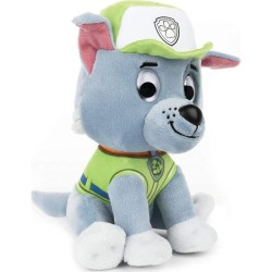 PAT PATROUILLE - PELUCHE 15 CM ROCKY Paw Patrol Gund - 6058442 - peluche douce et lavable des 12 mois