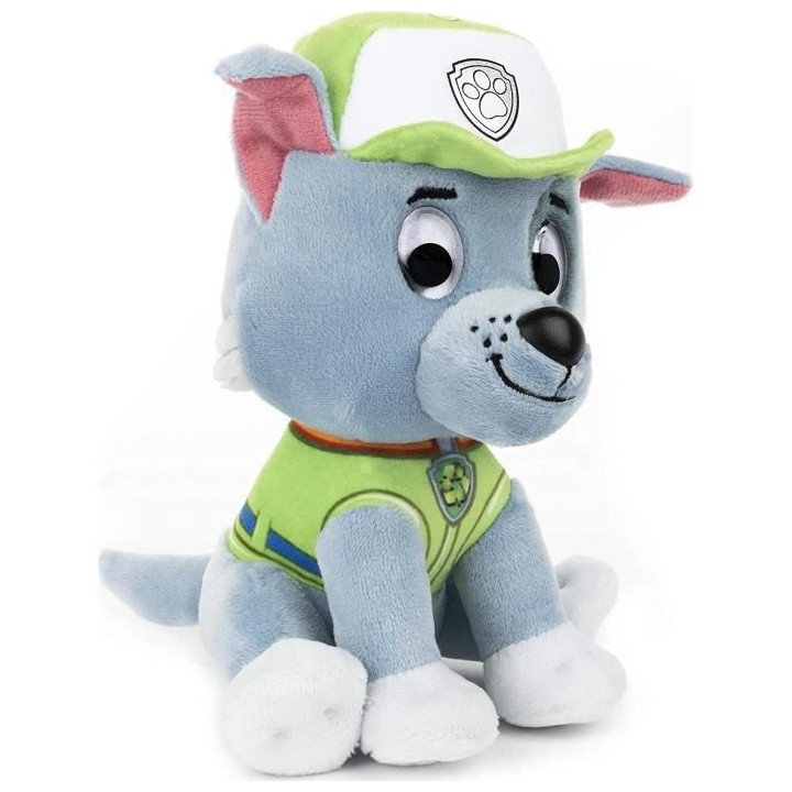 PAT PATROUILLE - PELUCHE 15 CM ROCKY Paw Patrol Gund - 6058442 - peluc