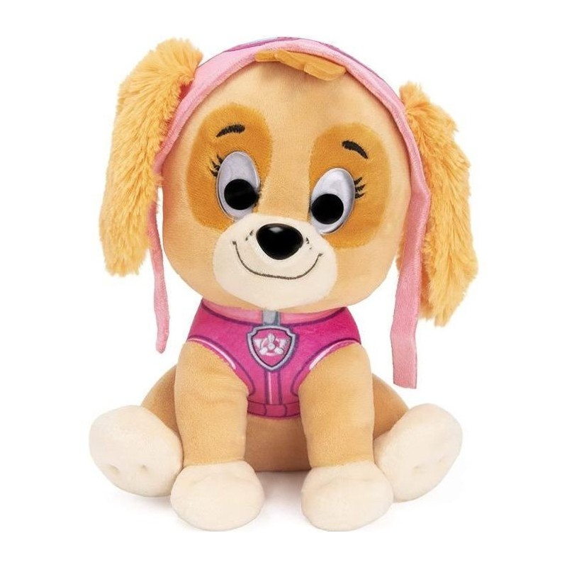 PAT PATROUILLE - PELUCHE 25 CM STELLA Paw Patrol Gund - 6058446 - peluche douce et lavable des 12 mois