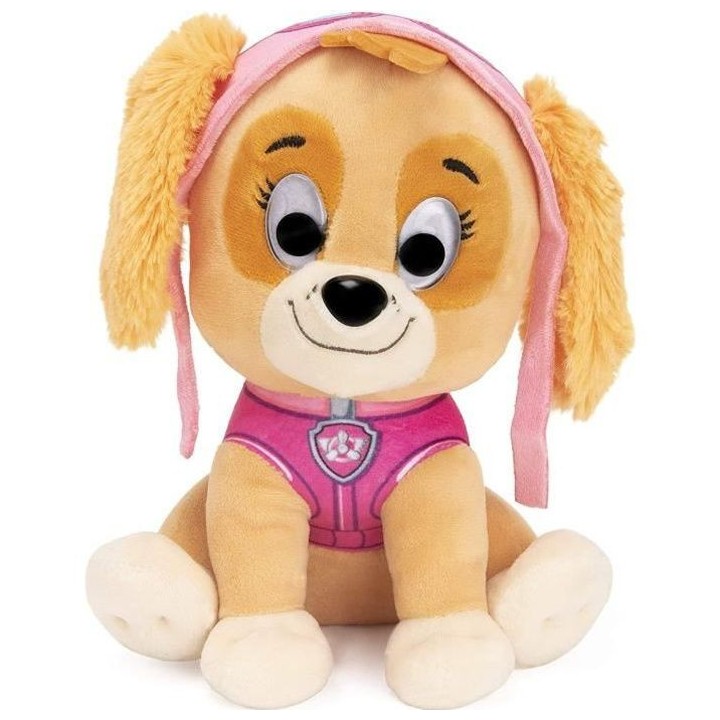 PAT PATROUILLE - PELUCHE 25 CM STELLA Paw Patrol Gund - 6058446 - pelu