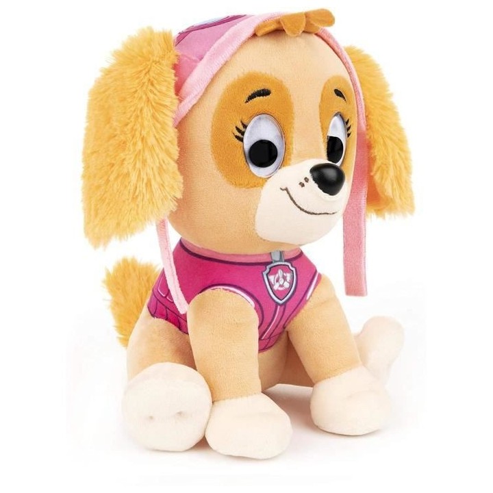 PAT PATROUILLE - PELUCHE 25 CM STELLA Paw Patrol Gund - 6058446 - pelu
