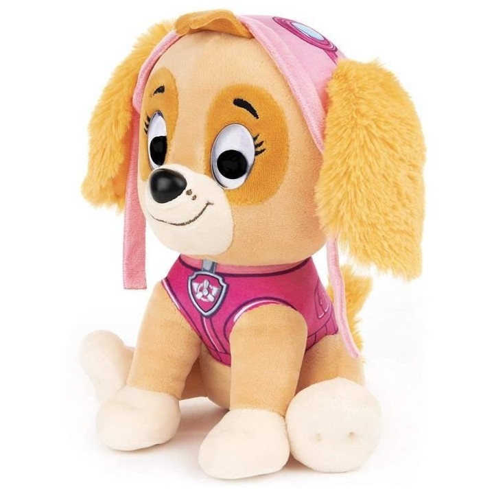 PAT PATROUILLE - PELUCHE 25 CM STELLA Paw Patrol Gund - 6058446 - pelu