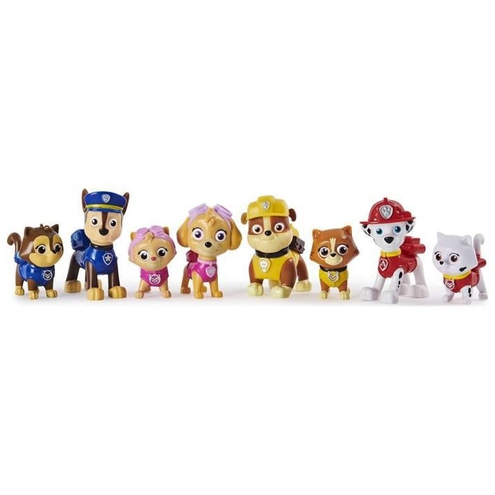 PAT PATROUILLE - MULTIPACK FIGURINES D'ACTION Paw Patrol - 6058524 - C
