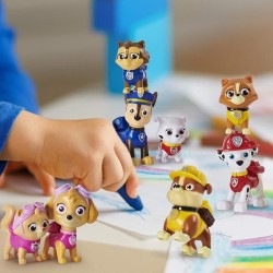 PAT PATROUILLE - MULTIPACK FIGURINES D'ACTION Paw Patrol - 6058524 - Coffret exclusif avec figurines et animaux - Jeu Jouet Enfa