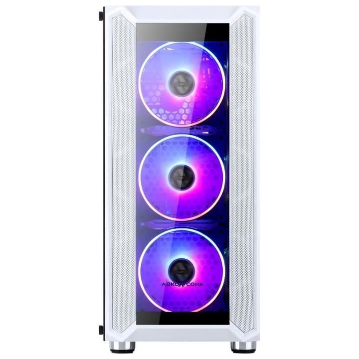 Boitier PC Sans Alimentation - ABKONCORE - H301G - Moyen tour - Format