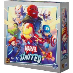 MARVEL UNITED - Jeu de cartes stratégique coopératif - Univers super Héros - 6059768 - jeu pour adultes et enfants a partir d