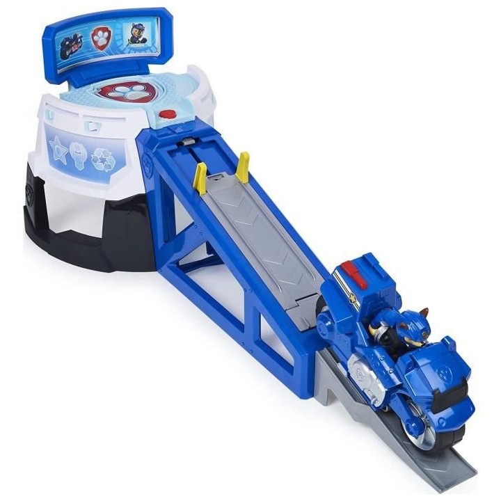 PAT PATROUILLE - PLAYSET LANCEUR MOTO PUPS Paw Patrol Avec Lanceur Int